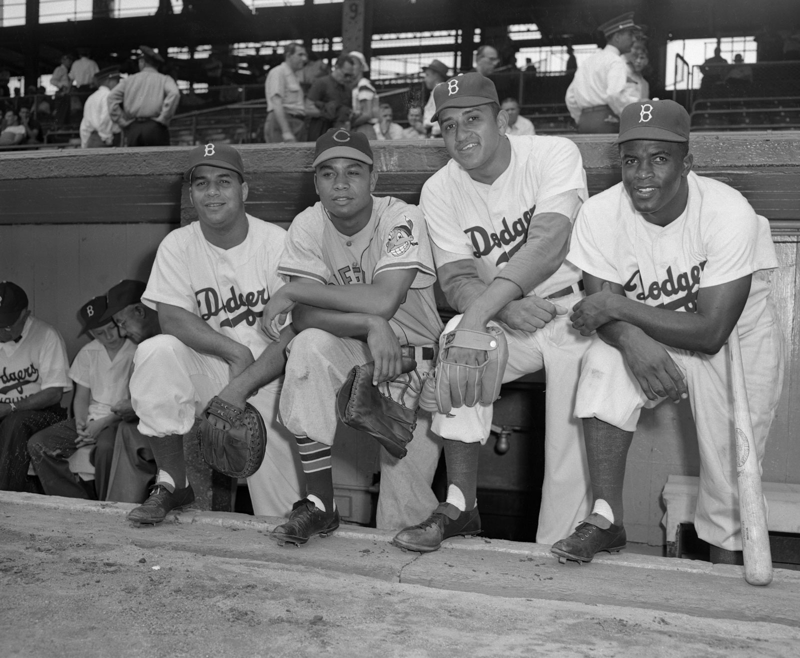 Campanella, Doby, Newcombe, Robinson