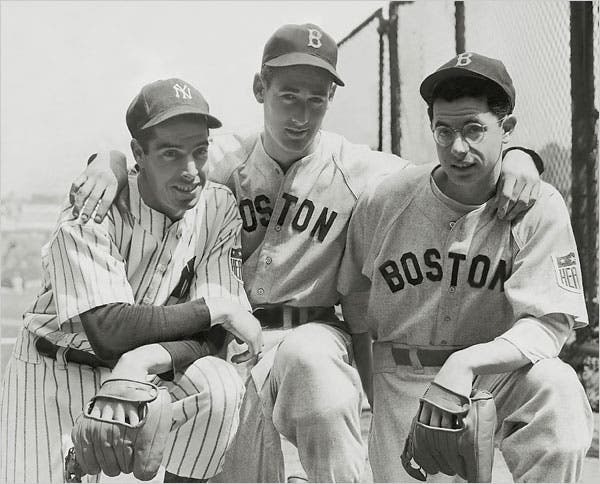 Joe, Vince, Dom DiMaggio